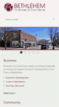 Mobile Screenshot of bethlehemchamber.com